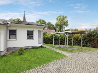 4-Zimmer-Eigentumswohnung mit hübschem Garten im idyllischen Dorfkern von Hanshagen bei Greifswald