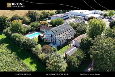 Luxus-Zweifamilienhaus mit Pool, Weinbergblick, moderner Technik und 2500m² Grundstück