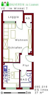Erdgeschoss! Schickes 1,5 Zimmerapartment in beliebter Lage!
