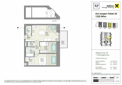 Vorsorgewohnung | Stadt. Land. Fluss. | 3 - Zimmer Anlagewohnung - Top 2/18