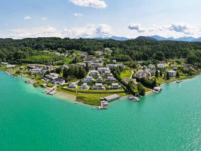 Gartenwohnung am Wörthersee mit Infinity-Pool