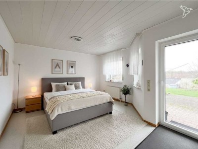 SONNIGE AUSSICHT � Doppelhaushälfte mit 7 Zimmern und Garten in Kleinmaischeid!