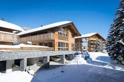 A unique opportunity to purchase 2 newly built stand alone chalets in Lech am Arlberg with direct ski-in access.