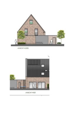 Neubau Doppelhaushälfte