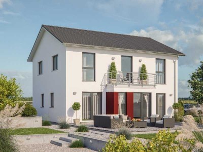 Elegantes Familienhaus mit PV-Anlage und Bodenplatte - Förderfähig!