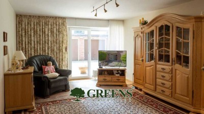 Schöne Souterrain Wohnung mit zwei Terrassen