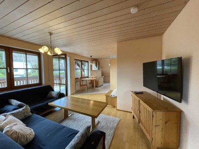Voll möblierte 2-Zimmer-Wohnung mit Balkon in Schönsee