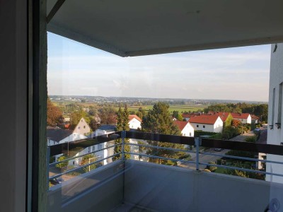 Panorama Wohnung mit Alpenblick in Burgau, 70m2, provisionsfrei!