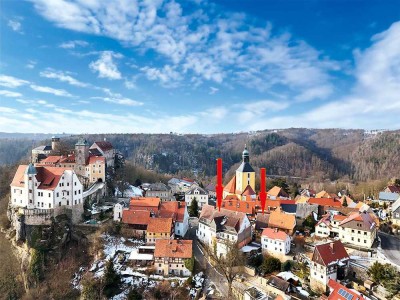 Leerstehendes ehemaliges Ferienheim und Wohnhaus