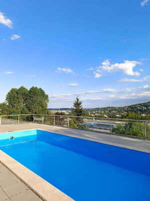Top renovierte 3 Zimmer Wohnung inkl. Heizung/Wasser - mit Pool und Dachterrasse