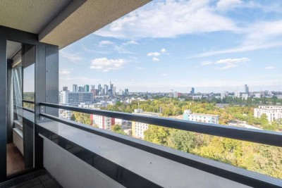 Maisonettewohnung mit Skylineblick - möbliert - ab 01.11.