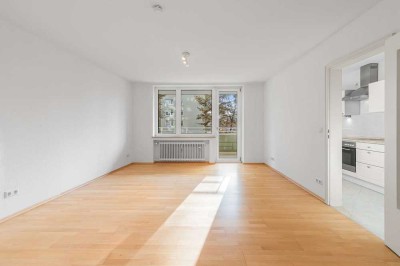 HEGERICH: Helle 1,5-Zimmer-Wohnung mit Süd-Balkon – Sofort bezugsfertig!