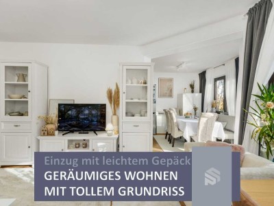 Modernisierte 3-Zi-Balkonwohnung | 2 Balkone, Walk-In-Dusche uvm.