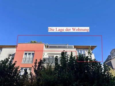 *NEU* EIN ECHTES SAHNESTÜCK EINZIGARTIGES PENTHAUS IN DOM-BLICKLAGE AN DER MAARAUE!