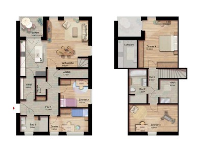 Exklusive Neubau-Wohnung im Herzen von Friedrichsfehn! Bezugsfertig ca. 01.03.2026!