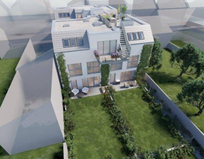 Exklusiver Neubau- lichtdurchflutete 4 Zimmer Dachterrassen Wohnung mit 2 Terrassen in Baden bei Wien direkt vom Bauträger