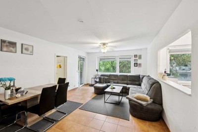 Bezugsfertige Dreizimmerwohnung mit zwei großen Balkonen