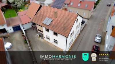 Eigennutzer oder Kapitalanleger: Attraktives Zwei- bis Dreifamilienhaus mit Garten in Maximiliansau
