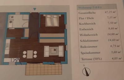Schöne, neuwertige 2,5-Zimmer-EG-Wohnung mit gehobener Innenausstattung mit EBK in Bad Waldsee