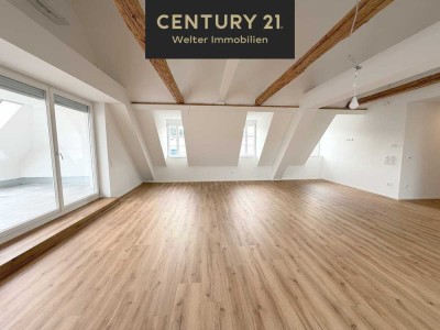 3-Zimmer-Penthouse-Erstbezug mit Dachterrasse und Klimaanlage!
