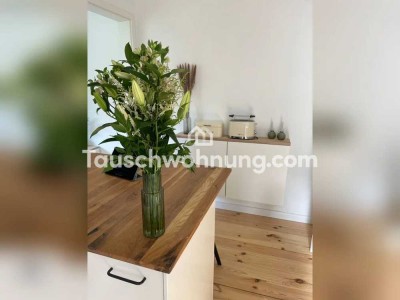 Tauschwohnung: Hübsche gutgeschnittene single Wohnung