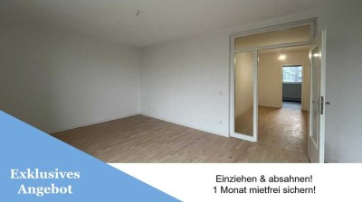 Jetzt einen Monat mietfrei sichern! 3 Zimmer Wohnung mit Balkon