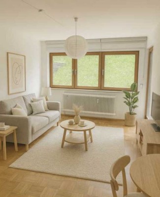 Helle 2-Zimmer-Wohnung in Tübingen mit 46 m² Wohnfläche