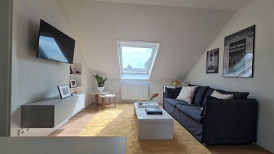 Vollmöblierte 3,5-Raum-Wohnung mit Balkon und EBK in Birkenhard/Warthausen