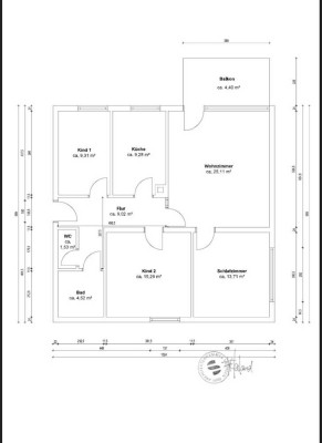 Möblierte, renovierte 4-Zi.-Whg. nahe Pfühlpark