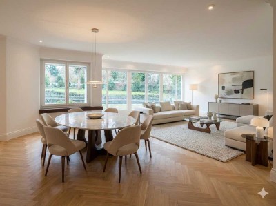 Wohnen und arbeiten am eigenen See, große Mehrgenerationen-Villa mit 4 separaten Einheiten