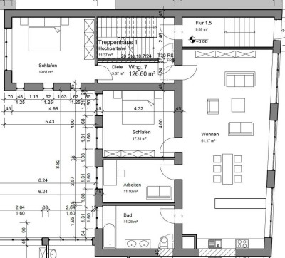 Stilvolle, gepflegte 4-Raum-Wohnung in Bonn