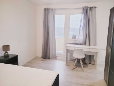 Komplett Möbliert! 34,43qm Apartment mit Einbauküche, Balkon, tolle Lage!