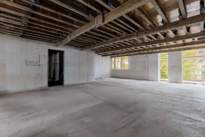 Rohbau entdecken – "Rehm-Hof" Leben zwischen Stadtpark & Alster - 5 Zi. Neubau