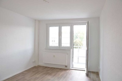 Zentrumsnahe 3-Raumwohnung mit Balkon (WBS)