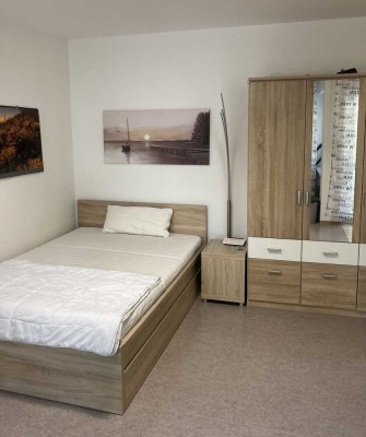 Gepflegte, möblierte 1-Zimmer-Wohnung in Würzburg-Lengfeld