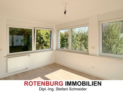 Erstbezug nach Sanierung: 3-Zi-Wohnung im EG mit großem Wintergarten und Gartenmitbenutzung in RoF