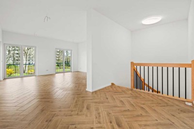 Sonntagstermin frei! Maisonette mit Fußbodenheizung, Balkon & Grünblick - 0172-3261193