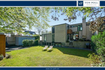 Individuelles und modernisiertes Architektenhaus mit Einlieger- oder Bürobereich