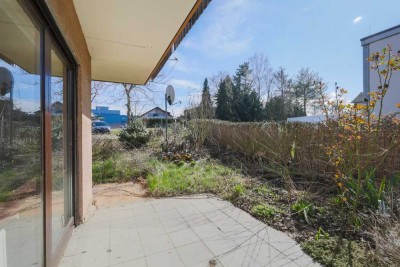 Ebenerdige 3,5-Zimmer-ETW mit Terrasse und großem Gartenanteil!