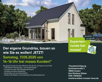 SCHAUTAG BEI BAUFAMILIE VOR ORT!15.5., 14-16 UHR in Dabendorf,Zossen