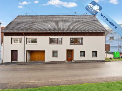 Einfamilienhaus mit viel Potential und incl. zusätzlichem Grundstück