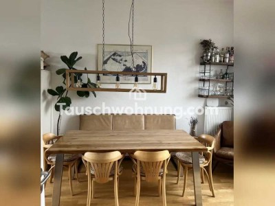Tauschwohnung: Helle Wohnung mit Parkett, Hunde erlaubt!