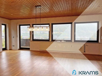 Familienfreundliche 4,5-Zimmer-Wohnung mit Aussicht am Fuße der Schwäbischen Alb!