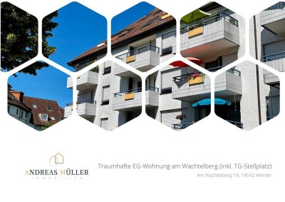 Traumhafte EG-Wohnung am Wachtelberg (inkl. TG-Stellplatz)