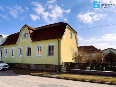 Stadthaus mit Garten in zentraler Lage in Oberwart – Charmanter Altbau mit viel Potenzial!