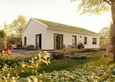 Grüne Oase: Energieeffizient wohnen im Bungalow