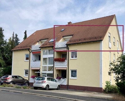3 Zimmer Dachgeschosswohnung mit Balkon