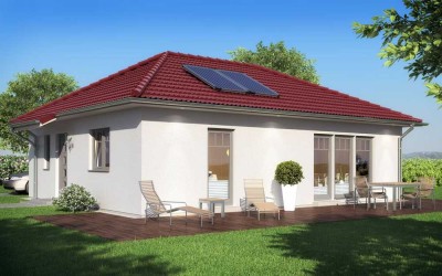 KFW 40 ScanHaus Bungalow in Friedrichsruhe mit Grundstück und günstige KFW Kredite sichern