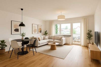 Erstbezug nach Sanierung - Top 2-Zimmer Wohnung mit Balkon und Garage!