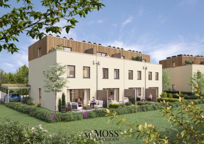 ERSTBEZUG -  Energieeffizientes, nahezu autarkes KFW40 Reihenhaus  im "Quartier Glashütte Achern"